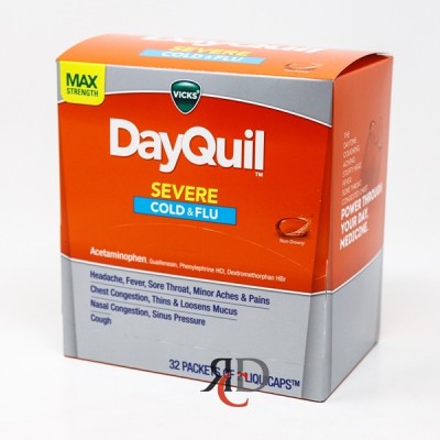 DAYQUIL COLD & FLU 2CT SEVERE LOOSE 32CT/PACK